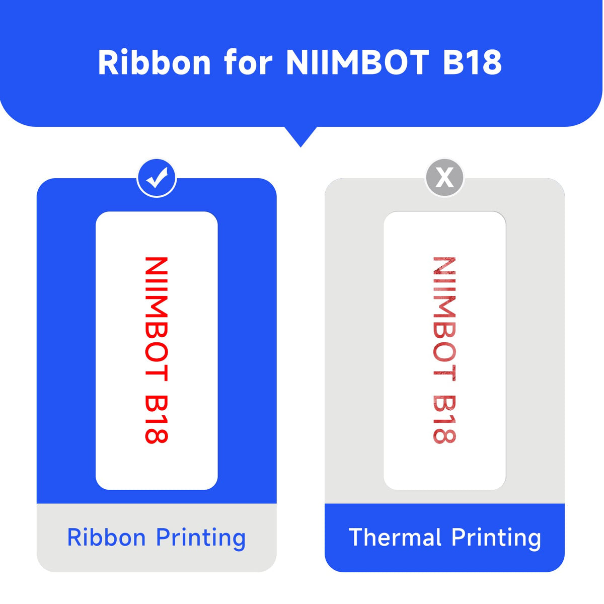 NIIMBOT - N1 Ribbon Cartridge - Black