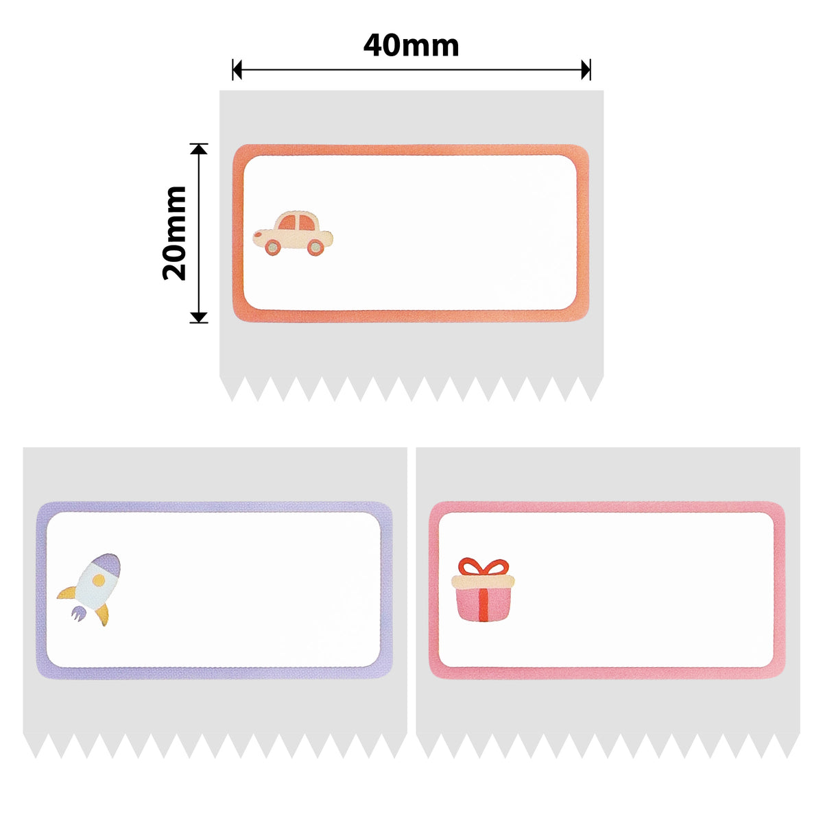NIIMBOT - B Range - 40x20mm - Toy & Gift - 320 Labels