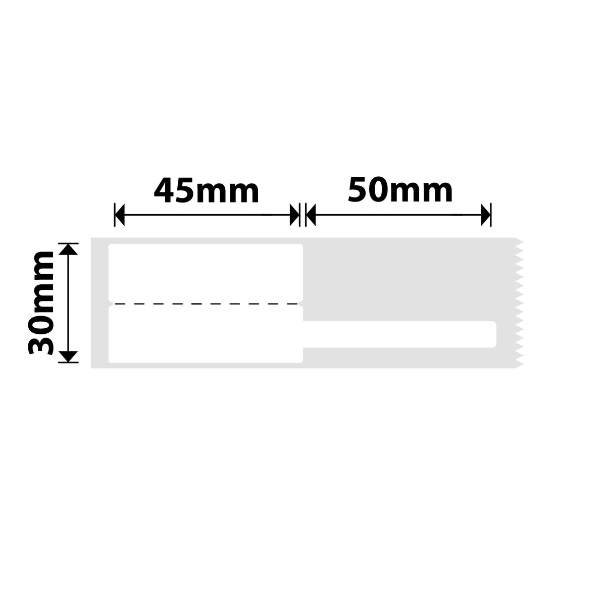 NIIMBOT - B Range - 30x95mm - White Cable - 80 Labels