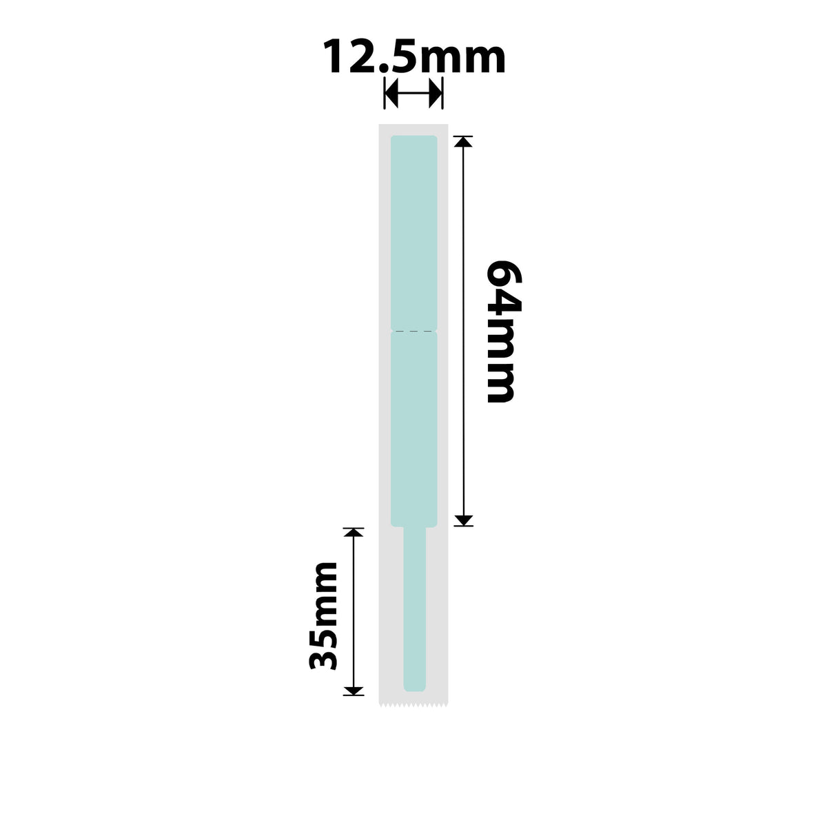 NIIMBOT - D Range - 12.5x99mm - Mint Cable - 70 Labels