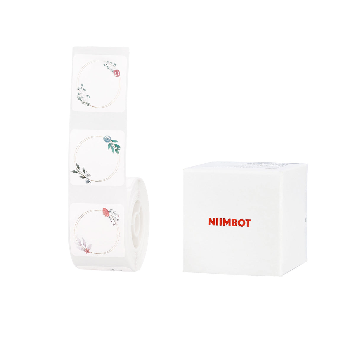 NIIMBOT - D101 Only - 25x25mm - Flower Park Round - 230 Labels