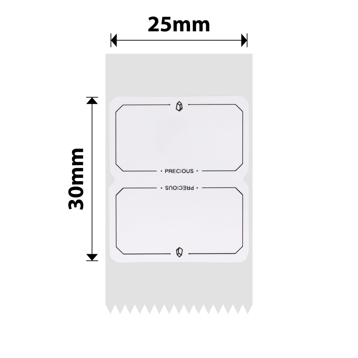 NIIMBOT - D101 Only - 25x30mm - True Love - 210 Labels