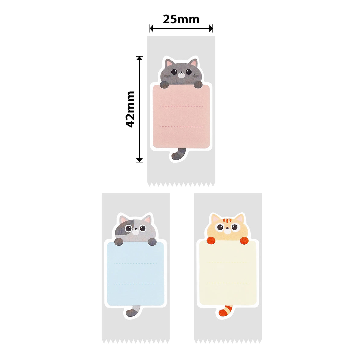 NIIMBOT - D101 Only - 25x42mm - Baby Cat - 150 Labels