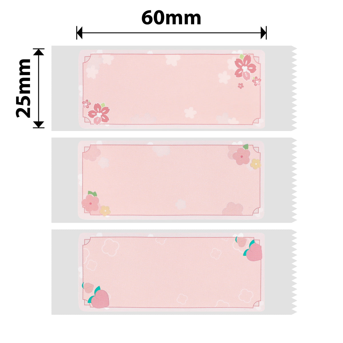 NIIMBOT - D Range - 25x60mm - Sakura Area - 110 Labels