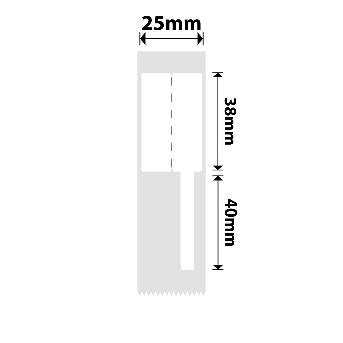 NIIMBOT - D101 Only - 25x78mm - White Cable - 85 Labels