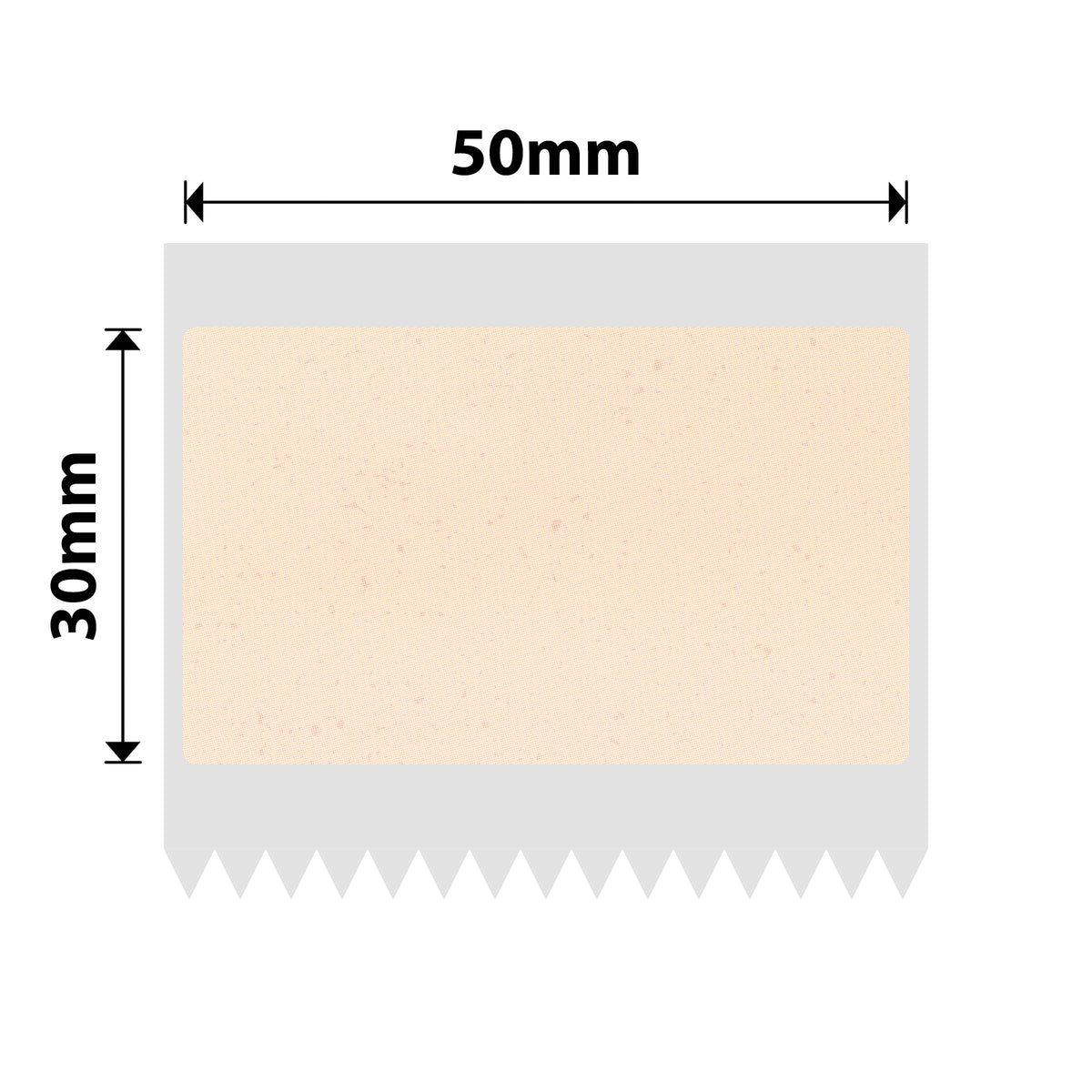 NIIMBOT - B Range - 50x30mm - Kraft - 230 Labels