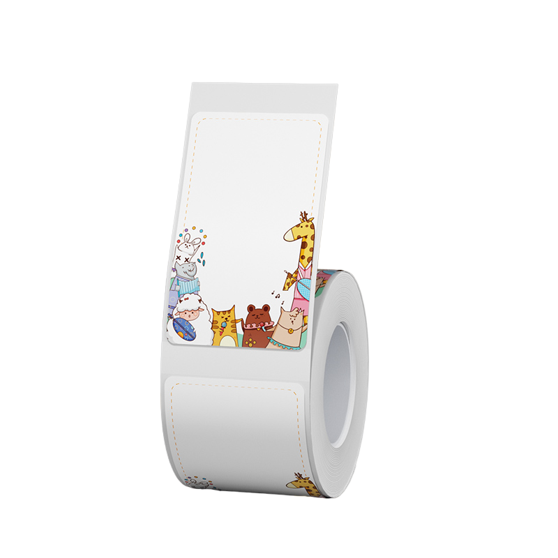 NIIMBOT - B Range - 30x50mm - Fun Animal - 150 Labels