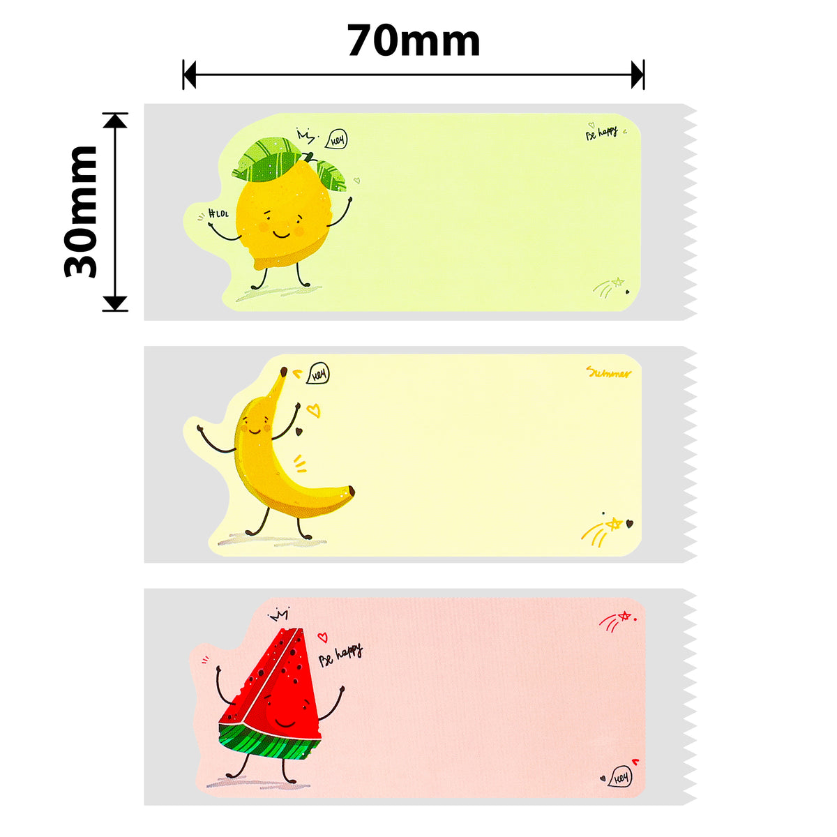 NIIMBOT - B Range - 30x70mm - Fruity Party - 110 Labels