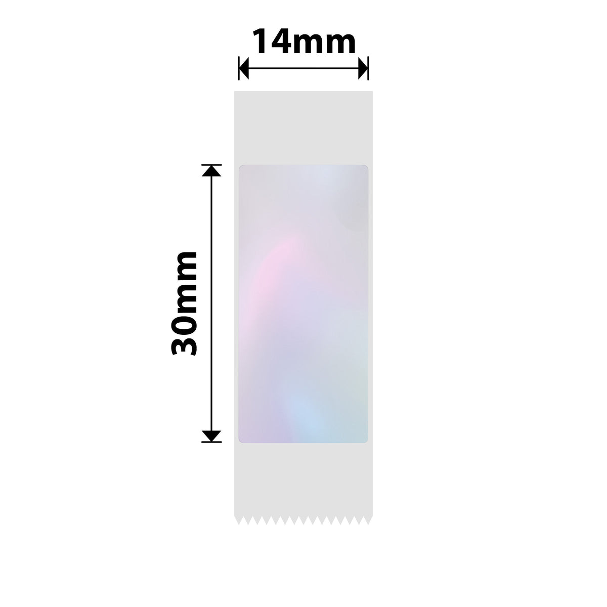 NIIMBOT - D Range - 14x30mm - Transparent Colourful Pink - 195 Labels