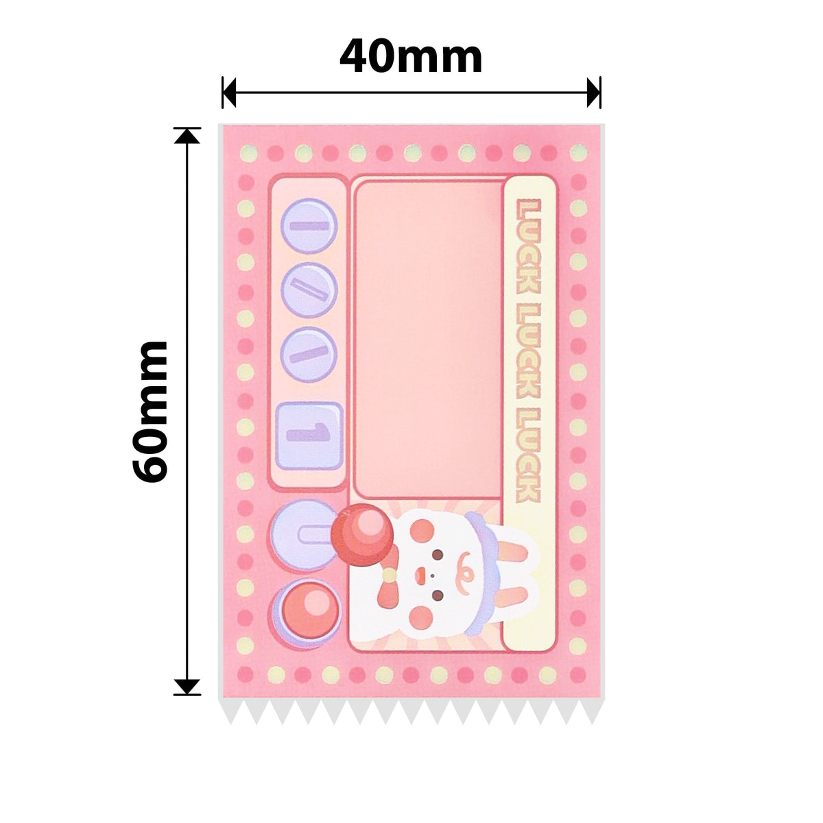 NIIMBOT - B Range - 40x60mm - 115 Shaker Scratch Cards