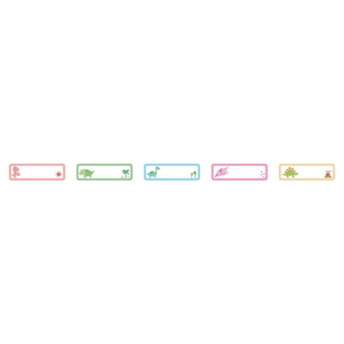 NIIMBOT - D Range - 12x40mm - Dinosaur Pattern - 155 Labels