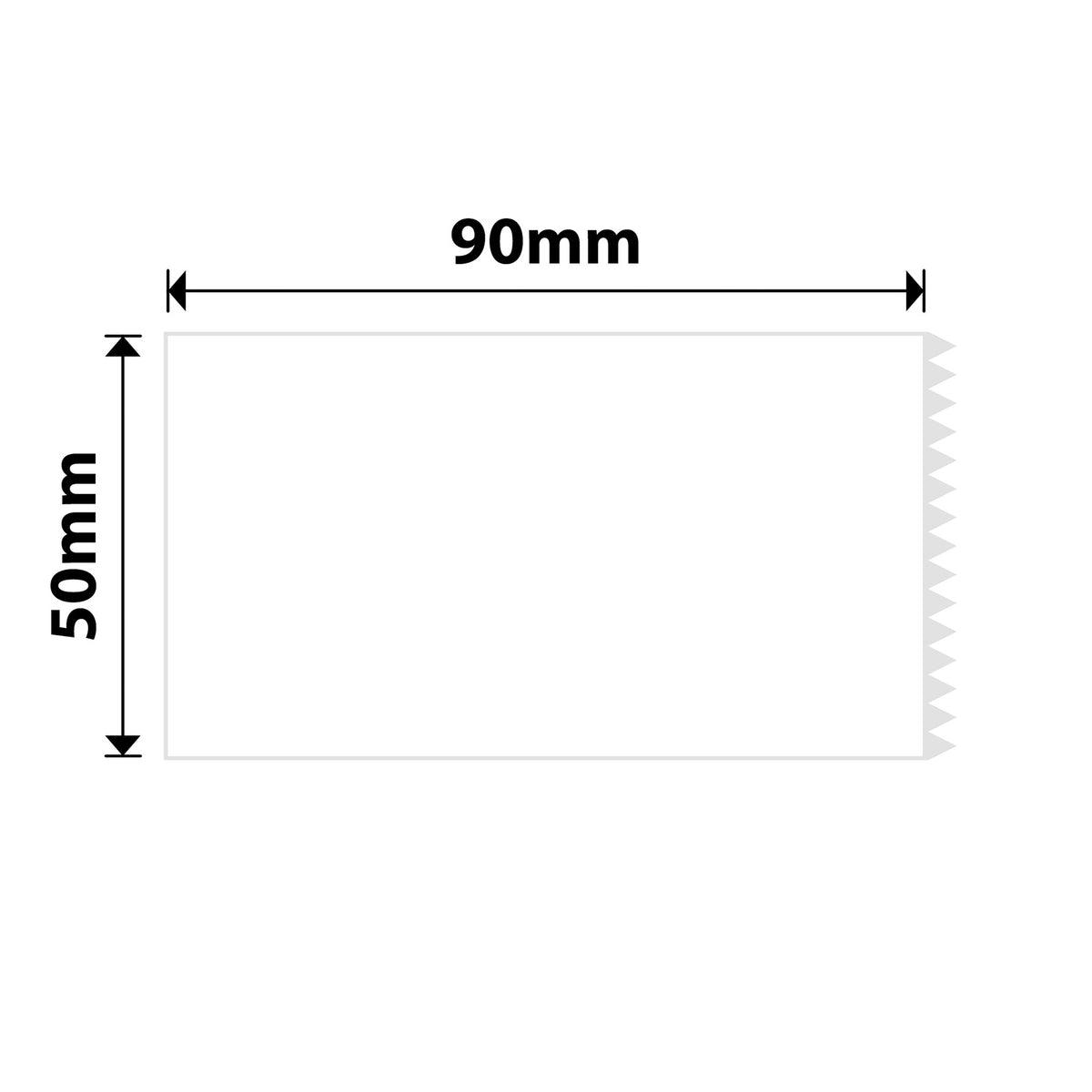 NIIMBOT - B Pro Range - 50x90mm - Dual Colour - Red & Black Text - 70 Labels