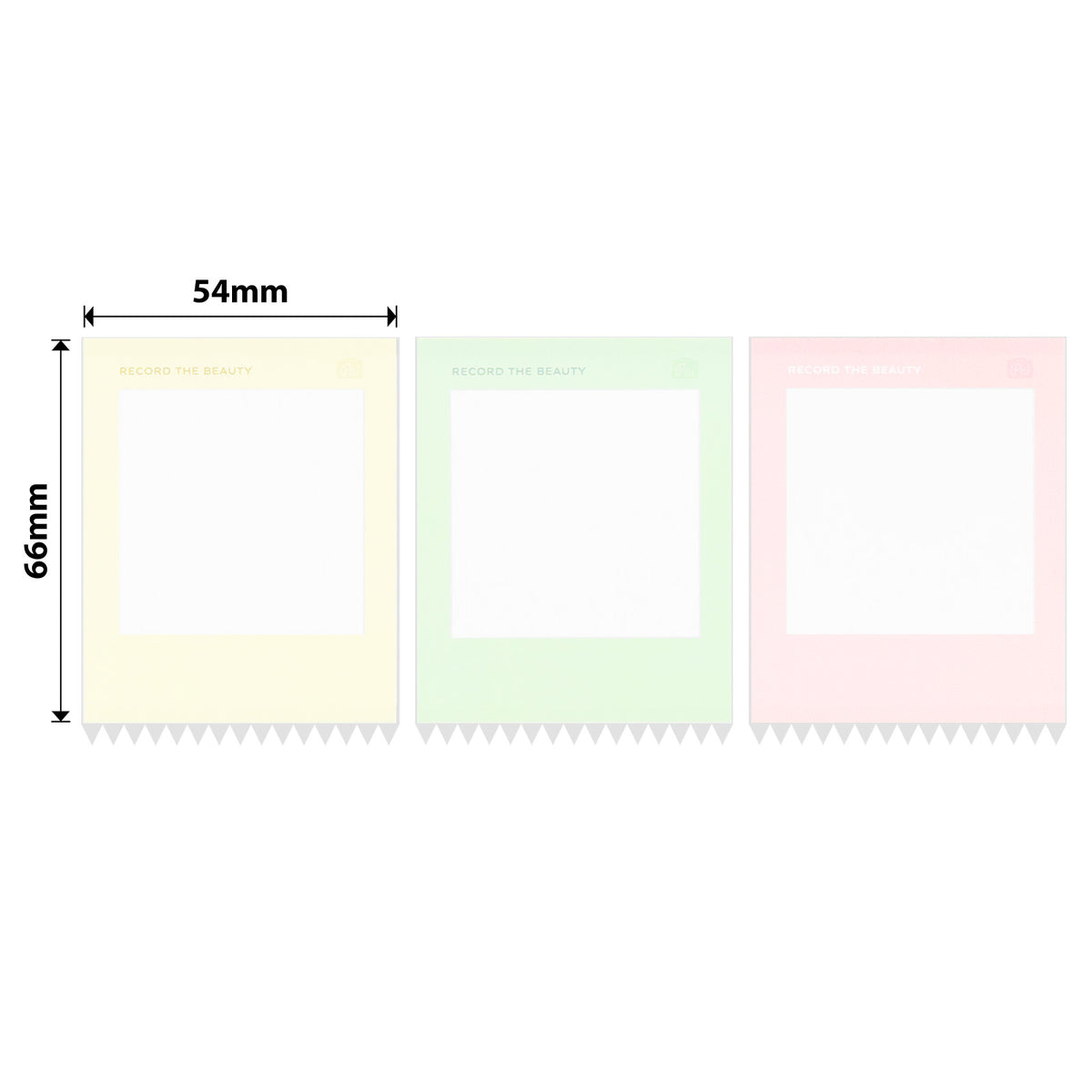 NIIMBOT - B Pro Range - 54x66mm - Greyscale Photo Paper - Spring Time - 125 Labels