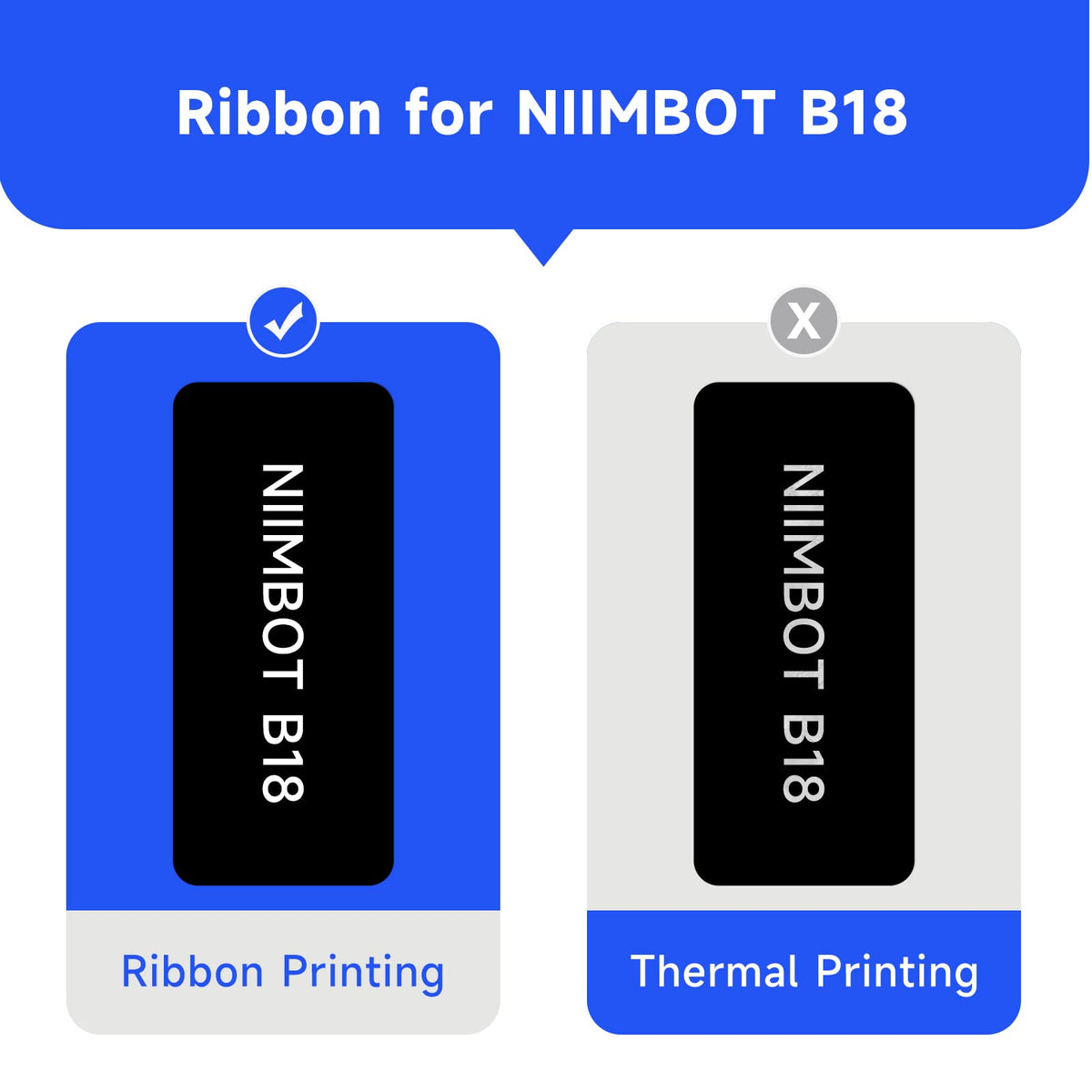 NIIMBOT - N1 Ribbon Cartridge - Black