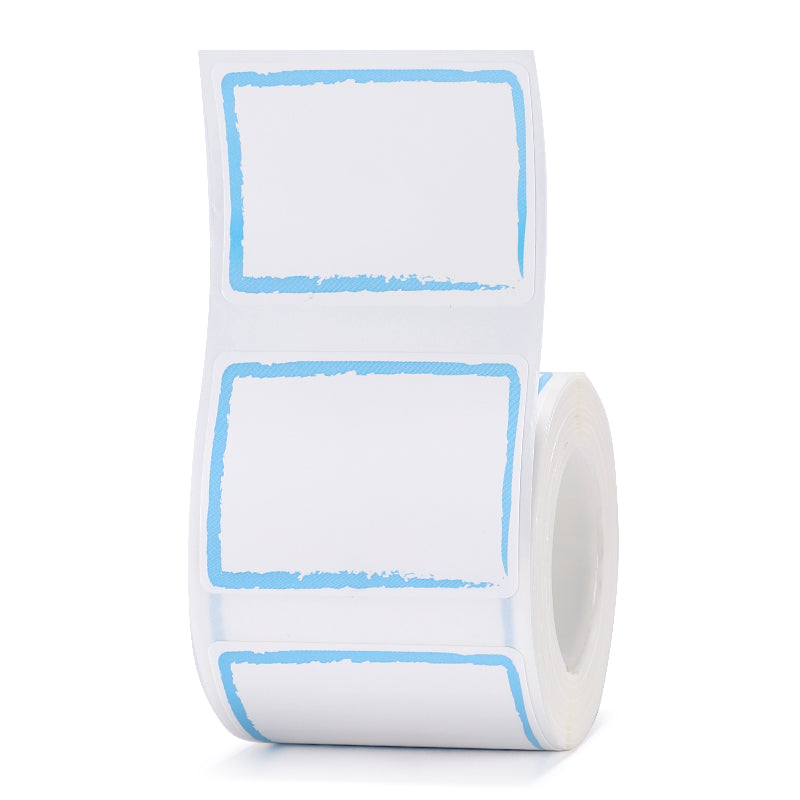 NIIMBOT - B Range - 40x30mm - Blue Border - 230 Labels