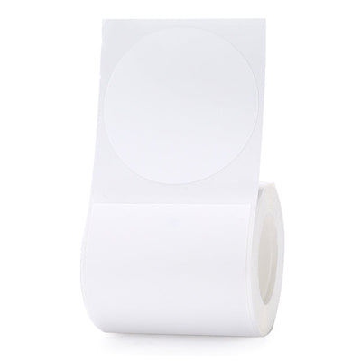 NIIMBOT - B Range - 50x50mm - White Round - 150 Labels