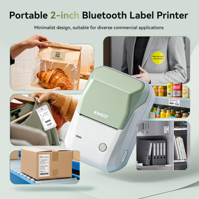 NIIMBOT - B1 Bluetooth Label Printer Incl Label Roll
