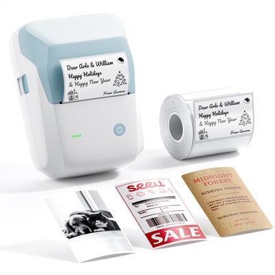 NIIMBOT - B1 Pro 300dpi Bluetooth Label Printer Incl Label Roll