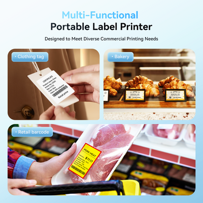 NIIMBOT - B1 Bluetooth Label Printer Incl Label Roll