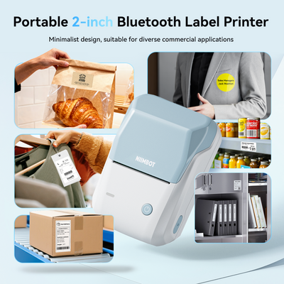 NIIMBOT - B1 Bluetooth Label Printer Incl Label Roll