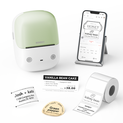 NIIMBOT - B2 Bluetooth Label Printer Incl Label Roll