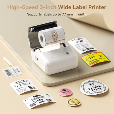 NIIMBOT - B31 Bluetooth Label Printer Incl Label Roll