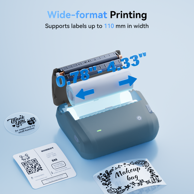 NIIMBOT - B4 Bluetooth Label Printer Incl Label Roll