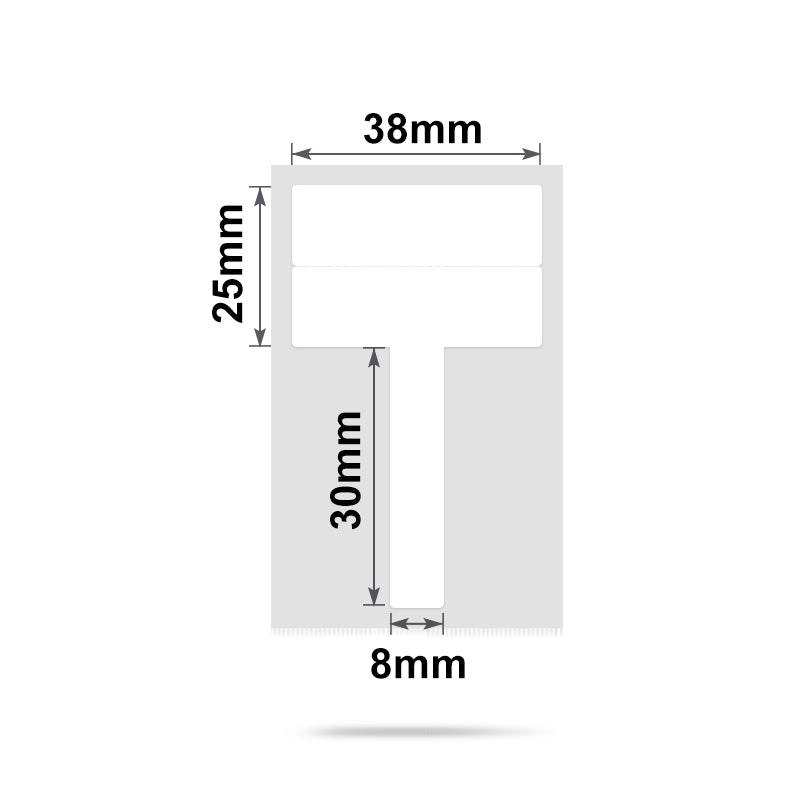 NIIMBOT - B Range - 38x55mm - White Cable - 130 Labels