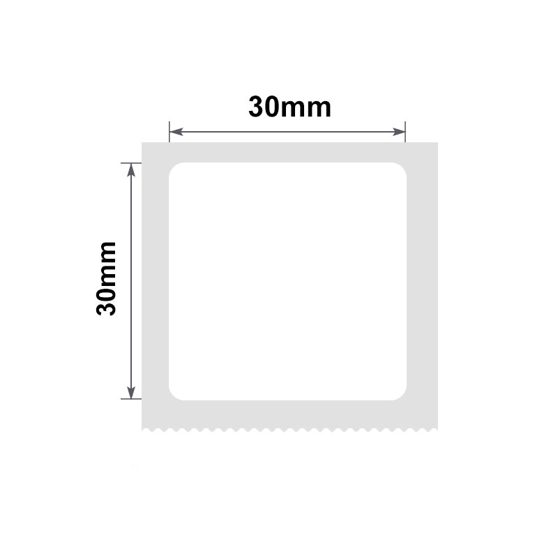 NIIMBOT - B Range - 30x30mm - White - 230 Labels