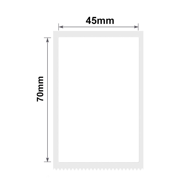 NIIMBOT - B Range - 45x70mm - White - 110 Labels