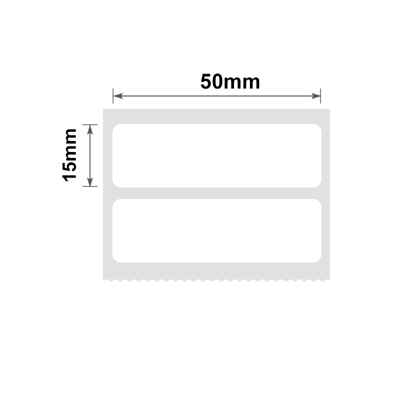 NIIMBOT - B Range - 50x15mm/2R - White - 460 Labels