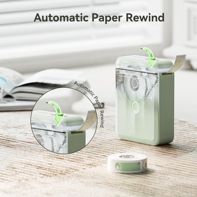 NIIMBOT - D110_M Bluetooth Label Printer Incl Label Roll