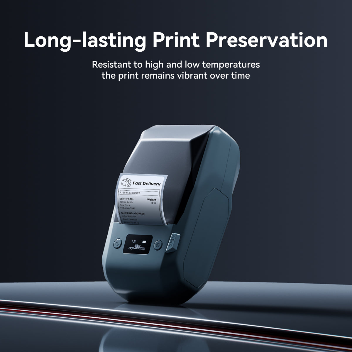 NIIMBOT - M2_H 300dpi Bluetooth Label Printer Incl Label Roll