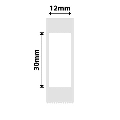 NIIMBOT - D Range - 12x30mm - White - 195 Labels