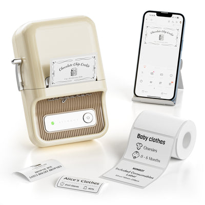 NIIMBOT - B21S Bluetooth Label Printer Incl Label Roll