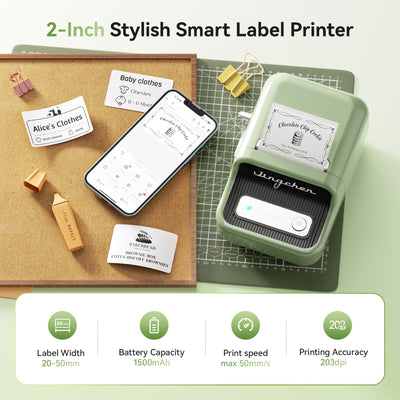 NIIMBOT - B21S Bluetooth Label Printer Incl Label Roll