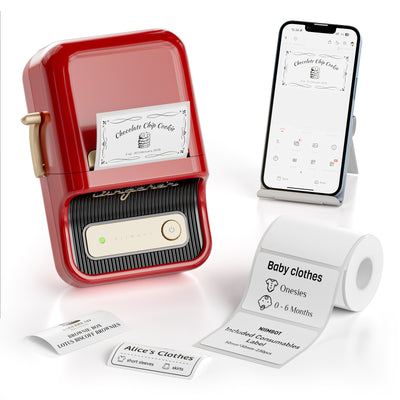 NIIMBOT - B21S Bluetooth Label Printer Incl Label Roll