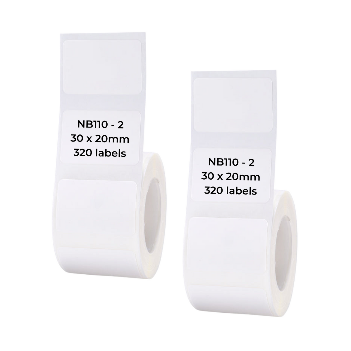 NIIMBOT - B Range - 30x20mm - White - 320 Labels