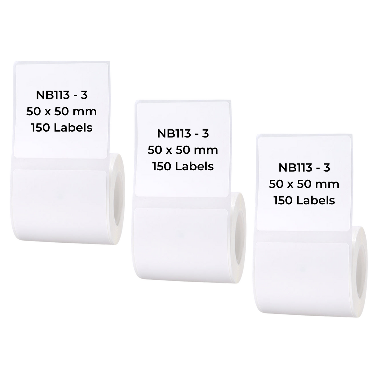 NIIMBOT - B Range - 50x50mm - White - 150 Labels