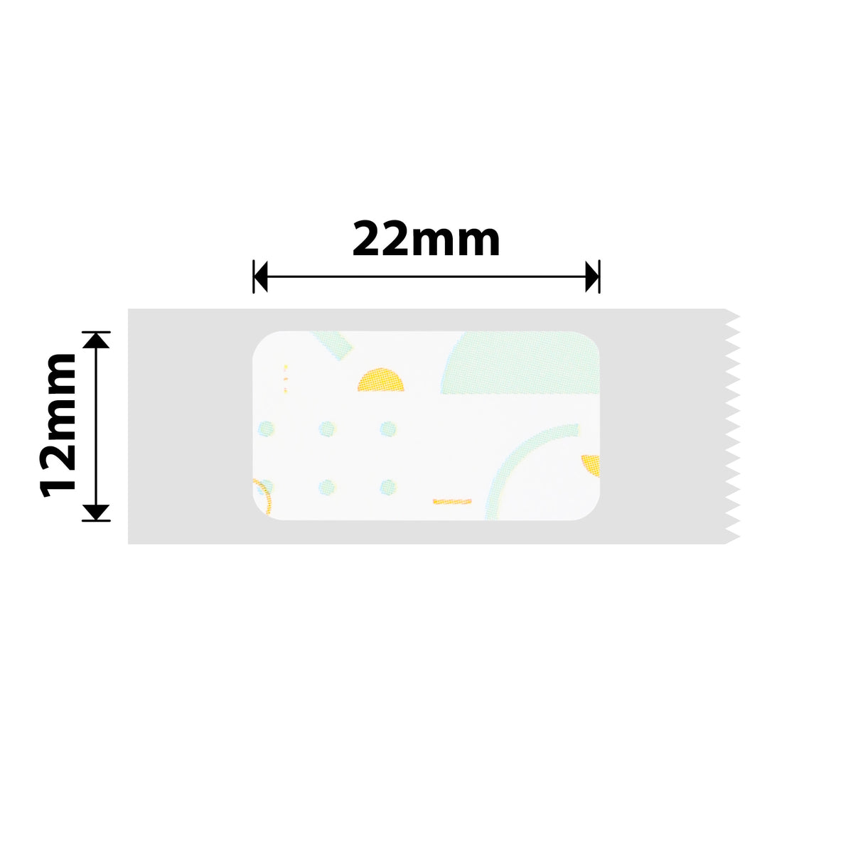 NIIMBOT - D Range - 12x22mm - Polka Dots - 250 Labels