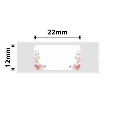NIIMBOT - D Range - 12x22mm - Spring Red - 250 Labels