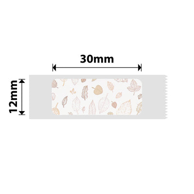 NIIMBOT - D Range - 12x30mm - Maple Leaf - 195 Labels