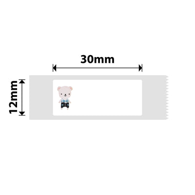 NIIMBOT - D Range - 12x30mm - Baby Bear - 210 Labels