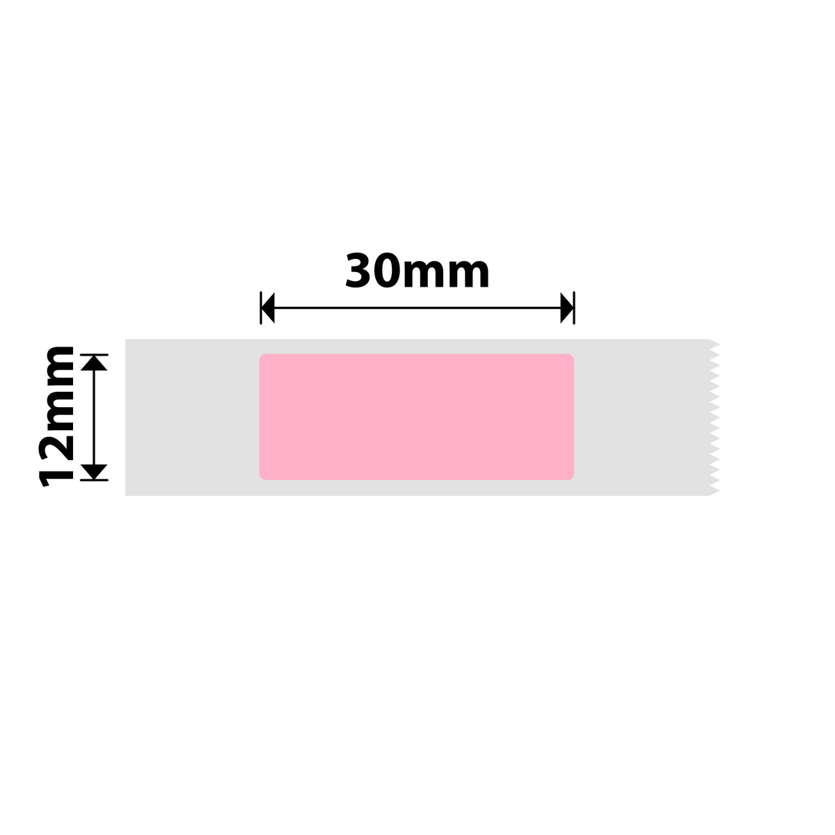 NIIMBOT - D Range - 12x40mm - Pink - 155 Labels