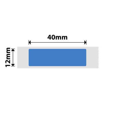 NIIMBOT - D Range - 12x40mm - Blue - 155 Labels