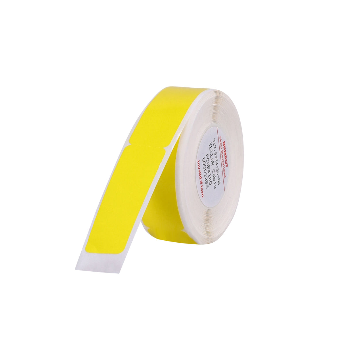 NIIMBOT - D Range - 12.5x109mm - Yellow Cable - 60 Labels
