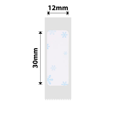 NIIMBOT - D Range - 12x30mm - Blue Snow - 210 Labels