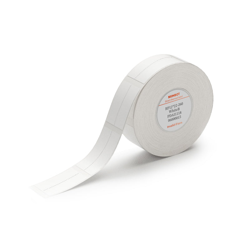 NIIMBOT - D Range - 6x22mm/2L - White - 500 Labels