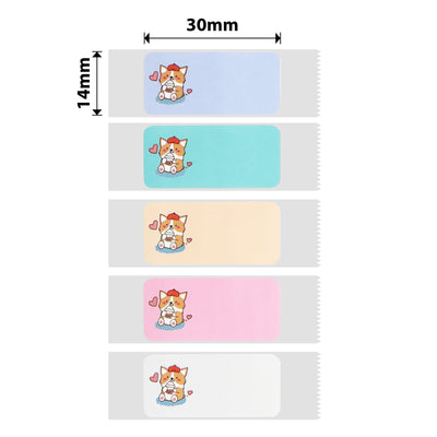 NIIMBOT - D Range - 14x30mm - Cute Corgi - 195 Labels