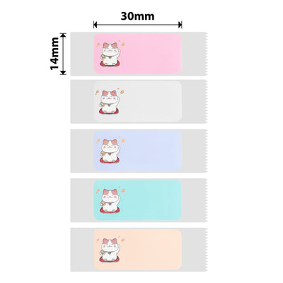 NIIMBOT - D Range - 14x30mm - Lucky Cat - 195 Labels